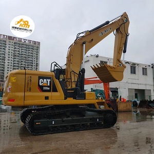 Pelle de bonne qualité de 30 tonnes Caterpillar 336 originale de 330 sur chenilles CAT 330GC 330GX pour matériel de construction Caterpillar - Product Image 1