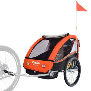 Remolques <span class=keywords><strong>de</strong></span> bicicleta para dos niños - Product Image 6
