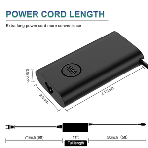 Heavy Duty 130W <b>USB</b>-<b>C</b> Charger For Dell High Performance Laptop, Stable Power Supply For Design And Creation Work - Product Image 5