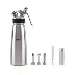 Professional Stainless Steel Whip Cream Dispenser For Mousses And Espumas
