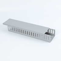 Gaine de câbles de haute qualité, type à fentes, canal de câbles 35 x 35 mm, conduit de câbles