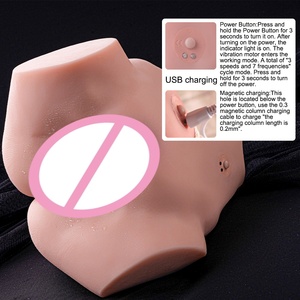 Masturbatore Realistico Vibrante per Uomini, Vagina e Ano in TPR Morbido, Texture 3D, Spedizione Discreta e Confezione Privata - Product Image 4