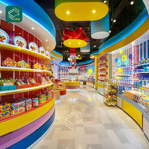 Estante <span class=keywords><strong>de</strong></span> exhibición <span class=keywords><strong>de</strong></span> dulces giratorio personalizado, vitrina <span class=keywords><strong>de</strong></span> quiosco <span class=keywords><strong>de</strong></span> galletas, accesorio para aperitivos, mostradores <span class=keywords><strong>de</strong></span> exhibición <span class=keywords><strong>de</strong></span> algodón <span class=keywords><strong>de</strong></span> azúcar para dulces - Product Image 4