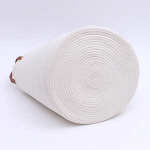Haute Qualité Coton Corde Grande Capacité Grande Taille Peut Être Adapté Aux Besoins Du Client Logo Panier de Corde de Coton - Product Image 5