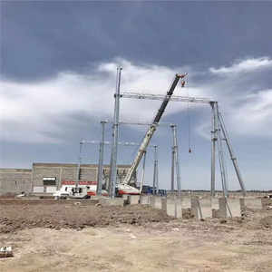 Fabrik liefert Strommasten, feuerverzinkte Gitterstahlmasten, Stromleitungs- und Elektroübertragungsmasten - Product Image 6