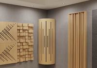 Diffuseur Acoustique Décoratif en Bois MDF pour Cinéma Maison/Studio de Musique - Vente en Gros