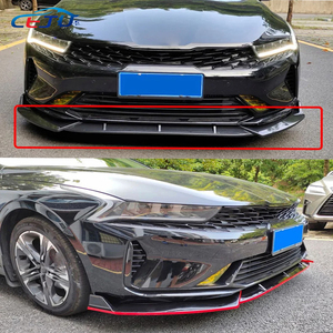 Alerón de parachoques delantero de coche con aspecto de carbono ABS negro mate brillante, extensión de divisor de labios de barbilla para <span class=keywords><strong>KIA</strong></span> <span class=keywords><strong>Optima</strong></span> K5 GT Line DL3 2020-2024 - Product Image 6