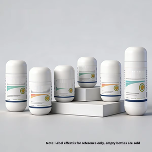 ขวดบรรจุยา HDPE ทรงโดม ขนาด 100 มล. พร้อมห่วงดึง ฝาปิดแบบสั้น สำหรับยาเม็ด ยาแคปซูล ยาอม ขนาดเล็ก สีขาว มีสินค้าในสต็อก 150/200 มล. - Product Image 6