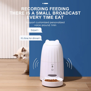宠物店产品智能自动喂食器猫一日三餐定时器自动宠物猫干粮分配器，带WiFi应用控制 - Product Image 6