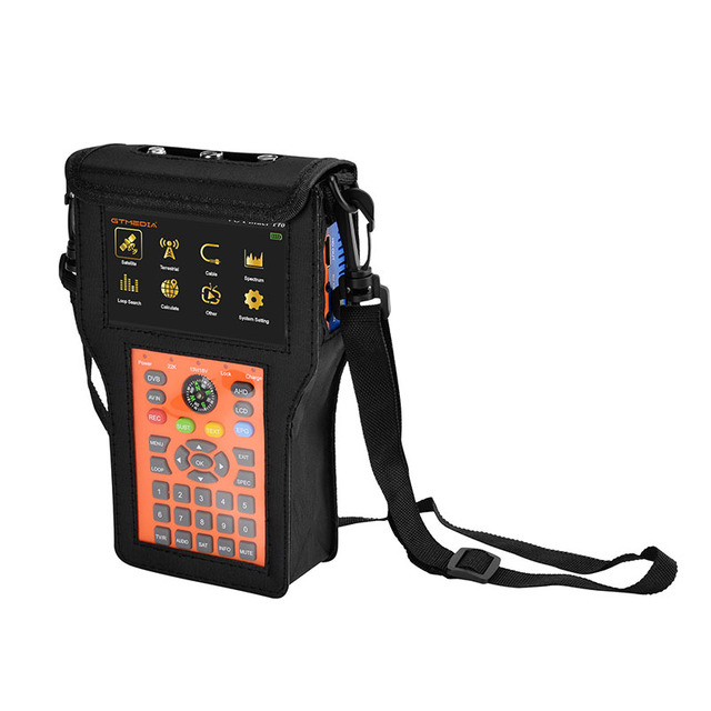 Meter Satellite Signal Finder DVB-S2X/S2/S/T2/T/C/ATSC-C H.265