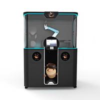 Mesin Penjual Kopi Otomatis Pintar Cerdas 2026 dengan Lengan Robot Cobot 6 Axis untuk Hotel dan Mal