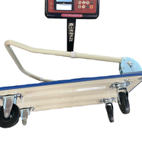 Carro de Plataforma de Acero Plegable de Cuatro Ruedas con Capacidad de Carga de 150 kg, Compatible con OEM, Carro de Mano de Plástico para Almacén, Herramientas de Transporte