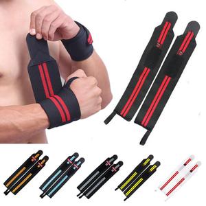 Adjustable Wristband Wrist Support Weight Lifting Gym Training Wrist Support Brace Straps <b>Wraps</b> Crossfit Powerlifting - Product Image 2