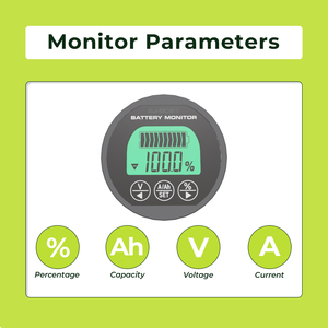 Monitor de Bateria Inteligente 500A EJ-BC21, Testador de Capacidade de Bateria LCD de Alta Performance para Motores de Popa, Iates e Veículos Elétricos - Product Image 2