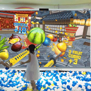 Offre Spéciale <span class=keywords><strong>en</strong></span> <span class=keywords><strong>ligne</strong></span> Enfants Multi Points 5*7m Interactive Wall Real Virtual 3D Indoor Immersive Game Interactive Projection Floor Games - Product Image 1