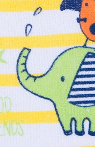 Baberos impermeables impresos personalizados con cordones para bebés para exportar toallas hipoalergénicas marca italiana al por mayor para exportar a granel - Product Image 3