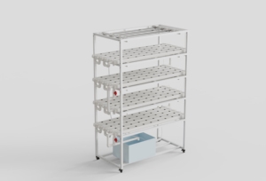 A Type Hydroponic System Vertical Hydroponic NFT System Vertical Multilayer Growing <b>Rack</b> Leaf Vegetables <b>for</b> Greenhouse Lettuces - Product Image 3