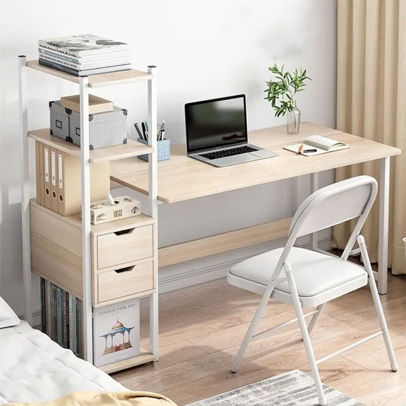 Bureau de comptoir en bois au Design moderne, pour écriture de luxe, avec tiroirs, bureau, bureau