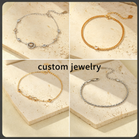 Fabricant de bijoux en argent 925, bijoux personnalisés, design de style, logo et couleur, bracelet pour femmes