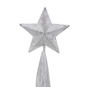 Set <span class=keywords><strong>di</strong></span> 3 Alberi <span class=keywords><strong>di</strong></span> <span class=keywords><strong>Natale</strong></span> Artificiali in Poliresina con <span class=keywords><strong>Stella</strong></span> in Cima, Personalizzabili, Ecologici, con Base Autoportante <span class=keywords><strong>per</strong></span> Uso Interno, Misure S/M/L - Product Image 3