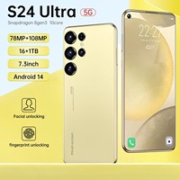 Vente en gros de smartphones 3G/4G transfrontaliers, 1+16G, grand écran de 6,8 pouces, Android, prix bas, commerce extérieur