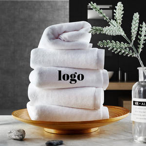 Peluquería Salón Bordado Logo Mano Cara Toalla Hotel Lujo Spa Algodón Terry Juego de toallas de baño - Product Image 4