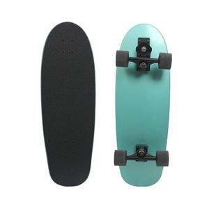 WOODSEN <span class=keywords><strong>Surfskate</strong></span> Complet Personnalisé avec Graphisme UV, Planche en Bouleau 7 Plis 65 X 45 MM, Roues 88A, OS780, <span class=keywords><strong>Grip</strong></span> Tape Noir - Product Image 1