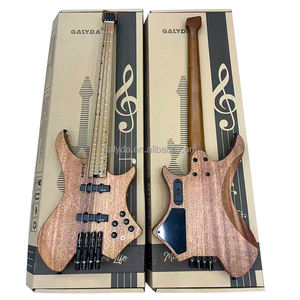 Convenient Travel Headless Electric <b>Bass</b> Guitar Original Light Design for Music Beginners for Parties Men and Women - Product Image 1