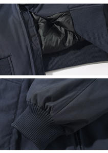 Veste de sport RUIQUWIN pour <span class=keywords><strong>homme</strong></span>, automne-hiver, épaisse, chaude, décontractée, col montant, coupe-vent, pour la randonnée et les voyages - Product Image 4