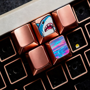 Sản Xuất Chất Lượng Cao Kim Loại Bàn Phím Handmade <span class=keywords><strong>Keycaps</strong></span> Sơn Men Cứng Tùy Chỉnh Thiết Kế Và Màu Sắc <span class=keywords><strong>Keycaps</strong></span> - Product Image 3