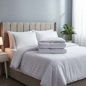 Varol Majesti Premium Nano Fiber Duvet Double Size White 195x215cm <b>Quilted</b> Manufacturing Technology - Product Image 3