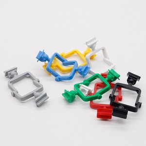 Articulateurs dentaires jetables en plastique avec cadres de mâchoire en nylon, col haut et col bas, noir et blanc, alimentation manuelle - Product Image 1