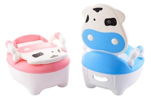Potty Training Toilet <span class=keywords><strong>per</strong></span> il Bambino con Cuscino Maniglia e Schienale - Product Image 5