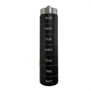 Custom Weekly Pill <b>Box</b> Aluminium Alloy <b>Large</b> Capacity Waterproof Travel Pill Organizer BPA Free Promotional <b>Gift</b> - Product Image 3