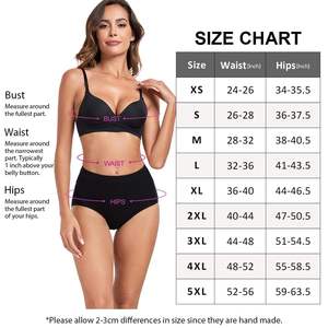 Mutande da Donna a Vita Alta in Cotone con Copertura Totale - Product Image 3
