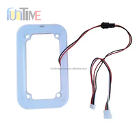 Vente de pièces de machine de jeu d'arcade avec cadre décoratif LED et accepteur de pièces intelligent de haute qualité