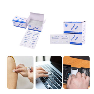 Toallitas Desinfectantes con <span class=keywords><strong>Alcohol</strong></span> Certificadas por la CE, Envueltas Individualmente, 65x30cm, Kits de Primeros Auxilios Médicos, Toallitas y Compressas de <span class=keywords><strong>Alcohol</strong></span> Premium - Product Image 5