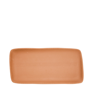 Piatto in terracotta 30x15 cm per fontana - Product Image 1