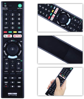 Télécommande de remplacement RMT-TX300E compatible avec les téléviseurs intelligents Sony Bravia avec NETFLIX et YOUTUBE