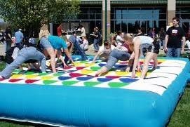 Tapete Inflable Twister de Grado Comercial con Base Antideslizante <span class=keywords><strong>para</strong></span> Alquiler - Product Image 5