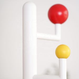 Juncheng ชั้นวางเสื้อผ้าไม้แข็งสไตล์นอร์ดิกเฟอร์นิเจอร์เฟอร์นิเจอร์อเนกประสงค์รูปทรงหมวกแฟชั่นเสื้อผ้าแห้งเสื้อผ้าห้องนอนบ้าน - Product Image 4