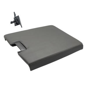 Cubierta para Reposabrazos de Consola Central Chevrolet GMC 20864151, Caja de Almacenamiento de Cuero Gris Oscuro - Product Image 1