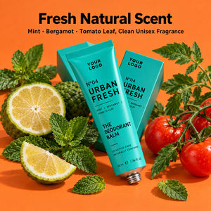 Bálsamo Desodorante con Extractos de Plantas Sin Aluminio, Protección contra el Olor Todo el Día, Suaviza la Piel, Refrescante, No Pegajoso, Sin Manchas, Aroma a Menta Fresca - Product Image 3