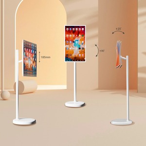 Pantalla LED Inteligente de 21.5 Pulgadas con Ruedas, TV Portátil, Señalización Digital, Monitor Táctil Giratorio, Android 13, Retroiluminación LED - Product Image 3