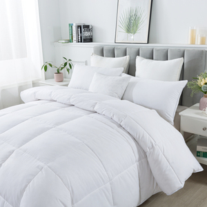 Anh bán buôn handmade chần 15% wgf/85% wgd siêu mềm sang trọng Trắng ngỗng xuống vách ngăn <span class=keywords><strong>Comforter</strong></span> Duvet đảo ngược - Product Image 4