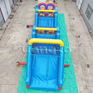 <span class=keywords><strong>Maison</strong></span> gonflable de rebond de prix usine de jeux gonflables commerciaux de PVC de parcours d'obstacles d'amusement extérieur pour des adultes d'enfants - Product Image 4