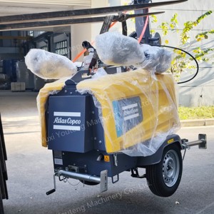 Atlas Copco Hilight V7 + V5 + Neo Di Động Di Động LED Chiếu Sáng Thá<span class=keywords><strong>p</strong></span> 7.5M Chiều Cao LED Kubota Động Cơ - Product Image 6