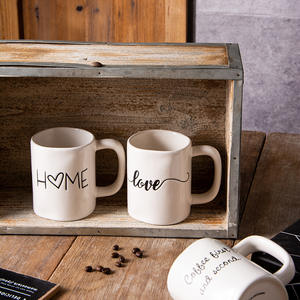 Taza de café de cerámica blanca personalizada con asa, tazas promocionales de porcelana para accesorios de cocina, esenciales para ventosas por sublimación - Product Image 3