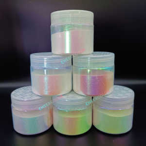 Bestseller Color shifting Matte Liquid Lip gloss Chamäleon Chrom Pigment pulver - Product Image 2