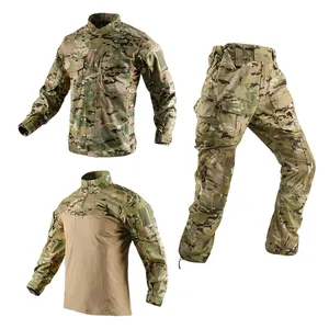 Tactique uniforme chasse Camouflage vêtements chasse uniforme tactique chemise pour homme Combat veste tactique vêtements